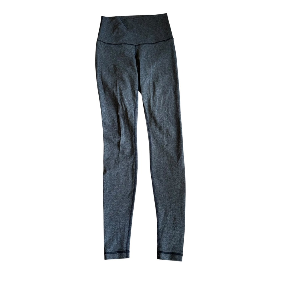 Two Pairs of Lululemon Leggings Size 2 Yoga Pants Athletic Leggings High Rise - Picture 7 of 12